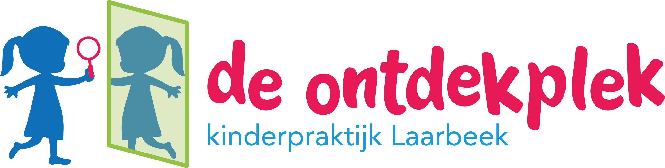 Logo De Ontdekplek, Kinderpraktijk Laarbeek