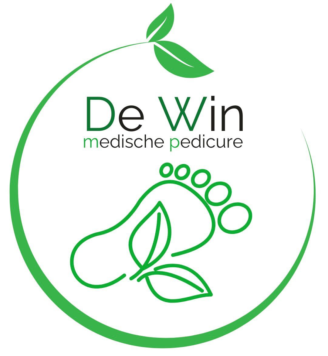 Logo Medische pedicure de Win