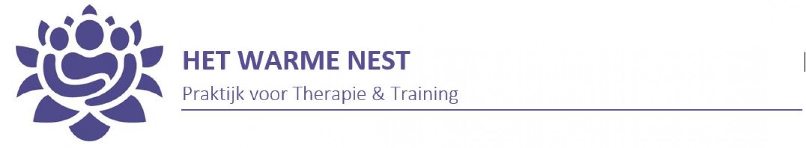 Logo Het Warme Nest, Praktijk voor Therapie en Training